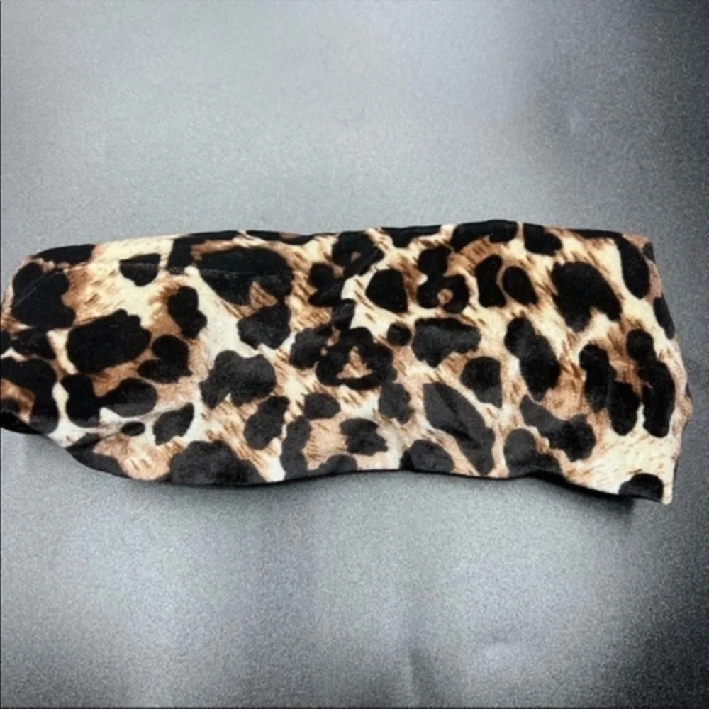 Leopard print headband